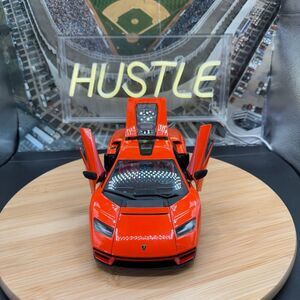 MAISTO LAMBORGHINI COUNTACH LPI 800-4 SCALE 1/18 DIECAST MODEL CAR ORANGE